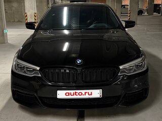 2019 BMW 5 серии 530d xDrive VII (G30/G31/G38), чёрный, 4450999 рублей, вид 1
