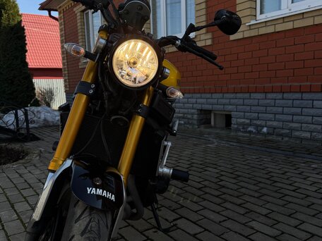 2016 Yamaha XSR900, жёлтый, 919000 рублей, вид 2