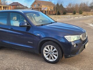 2016 BMW X3 30d xDrive II (F25) Рестайлинг, синий, 2950000 рублей, вид 5