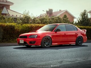 2001 Subaru Legacy GT III, белый, 1700000 рублей, вид 2