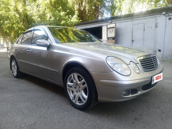 2004 Mercedes-Benz E-Класс 200 III (W211, S211), бежевый, 850000 рублей - вид 7