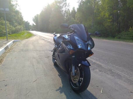 2007 Honda VFR 800, синий, 460000 рублей, вид 5