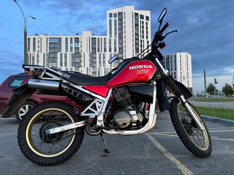 1987 Honda XLV 750, чёрный, 450000 рублей, вид 1