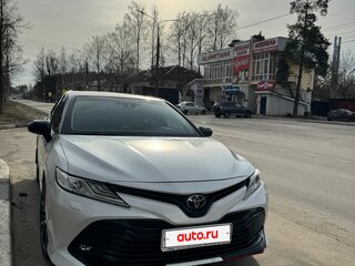 2021 Toyota Camry VIII (XV70), белый, 3150000 рублей, вид 4