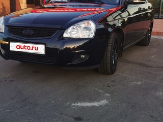 2012 Lada (ВАЗ) Priora I, чёрный, 450000 рублей, вид 1
