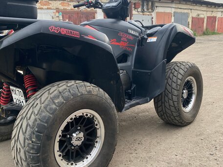 2019 Yamaha Grizzly 700, чёрный, 1700000 рублей, вид 4