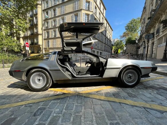 1982 DeLorean DMC-12, серебристый - вид 5