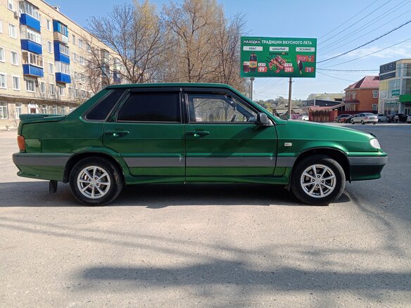 2001 Lada (ВАЗ) 2115, зелёный, 175000 рублей - вид 2