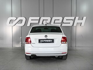 2019 Volkswagen Polo V Рестайлинг, белый, 1370000 рублей, вид 4