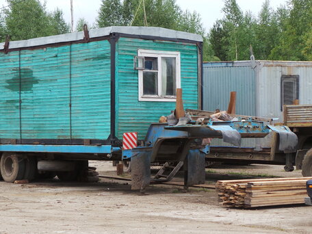 2005 ЧМЗАП Низкорамные, синий, 900000 рублей, вид 1