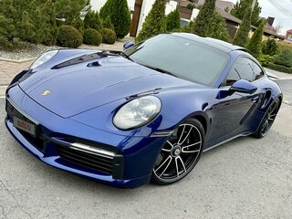 2020 Porsche 911 Turbo S VIII (992), синий, 23000000 рублей, вид 1