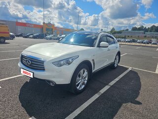 2013 Infiniti FX37 II (S51) Рестайлинг, белый, 1850000 рублей, вид 1