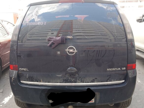 2008 Opel Meriva A Рестайлинг, чёрный, 320000 рублей - вид 5