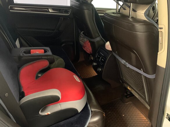 2012 Volkswagen Touareg II, белый, 2400000 рублей - вид 9