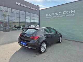 2014 Opel Astra J Рестайлинг, чёрный, 875000 рублей, вид 2