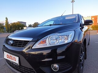 2010 Ford Focus II Рестайлинг, чёрный, 680000 рублей, вид 2