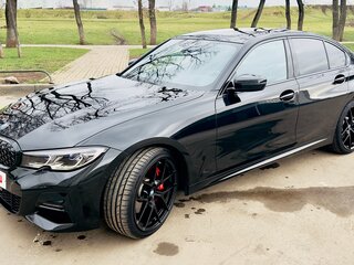 2019 BMW 3 серии 320d VII (G2x), чёрный, 3450000 рублей, вид 1