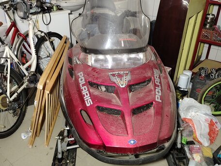 2005 Polaris Widetrak LX, красный, 540000 рублей, вид 2