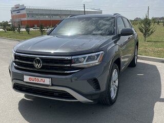 2020 Volkswagen Atlas I Рестайлинг, серый, 4300000 рублей, вид 3