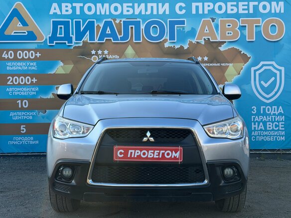 2011 Mitsubishi ASX I, серебристый, 845000 рублей - вид 1