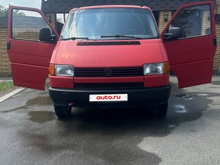 1992 Volkswagen Transporter T4, красный, 400000 рублей, вид 3