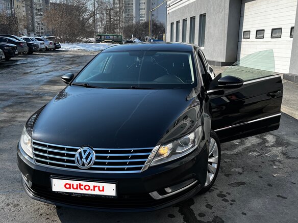 2012 Volkswagen Passat CC I Рестайлинг, чёрный, 1500000 рублей - вид 1