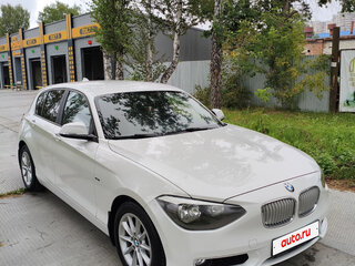 2013 BMW 1 серии 118i II (F20/F21), белый, 1270000 рублей, вид 3