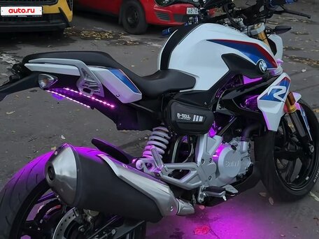 2019 BMW G 310 R, белый, 395000 рублей, вид 3