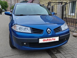 2006 Renault Megane II Рестайлинг, синий, 510000 рублей, вид 2