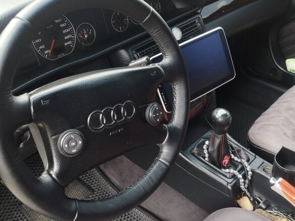 1996 Audi A6 I (C4), чёрный, 890000 рублей - вид 7