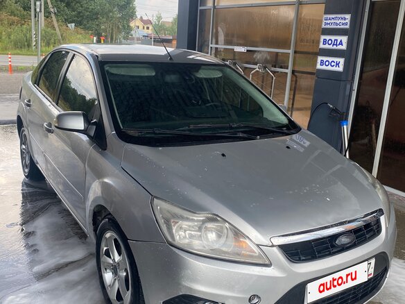 2007 Ford Focus II, серебристый - вид 2