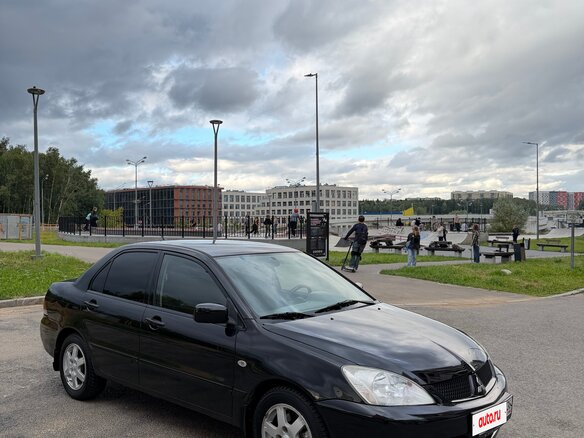 2007 Mitsubishi Lancer IX Рестайлинг, чёрный, 335000 рублей - вид 1
