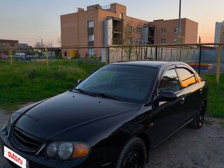 2002 Kia Sephia II Рестайлинг, чёрный, 450000 рублей, вид 2