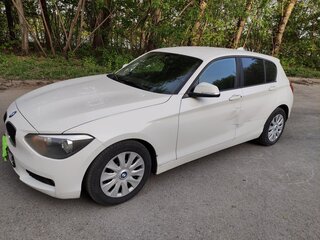 2013 BMW 1 серии 116i II (F20/F21), белый, 1570000 рублей, вид 1