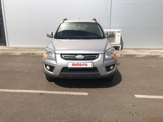2008 Kia Sportage II Рестайлинг, серебристый, 1025000 рублей, вид 1