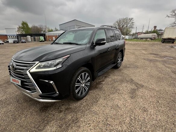 2018 Lexus LX 450d III Рестайлинг 2, чёрный, 8000000 рублей