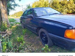 1988 Audi 100 III (C3) Рестайлинг, синий, 350000 рублей, вид 2