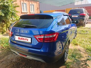 2021 Lada (ВАЗ) Vesta SW Cross I, синий, 1100000 рублей, вид 4