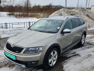 2014 Skoda Octavia Scout III (A7), бежевый, 1090000 рублей, вид 1