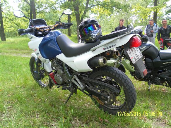 1993 Honda NX, синий, 300000 рублей - вид 10