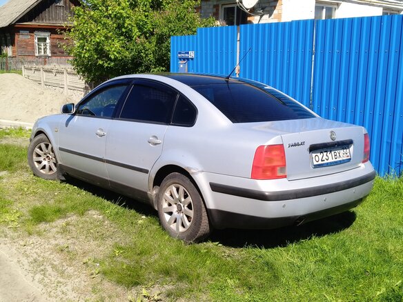 1998 Volkswagen Passat B5, серебристый, 325000 рублей - вид 5