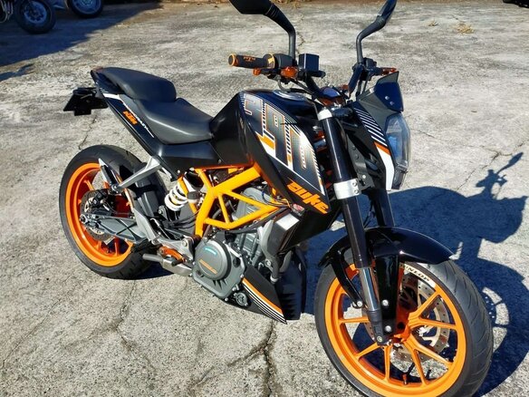 2016 KTM 390 Duke, оранжевый, 325000 рублей - вид 17