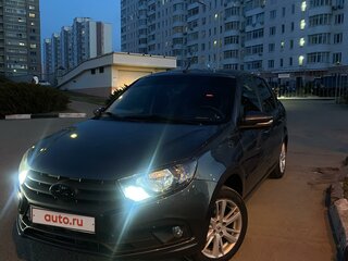 2021 Lada (ВАЗ) Granta I Рестайлинг, серый, 700000 рублей, вид 1