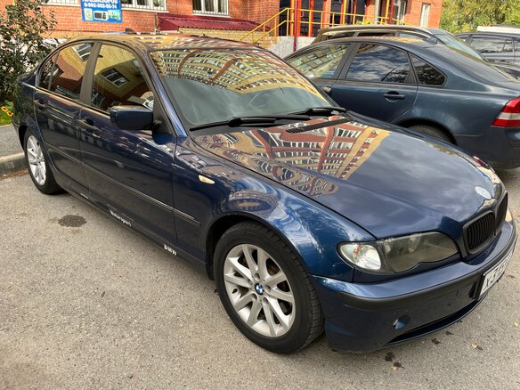 2004 BMW 3 серии 320d IV (E46) Рестайлинг, синий, 810000 рублей - вид 31