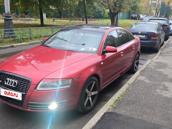2005 Audi A6 III (C6), красный, 475000 рублей - вид 1