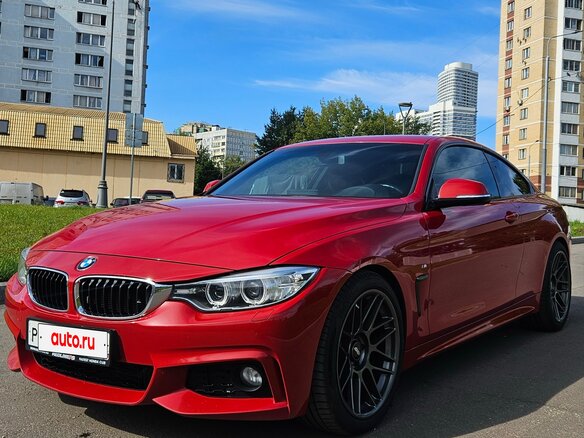 2014 BMW 4 серии 420i F32/F33/F36, красный, 2650000 рублей - вид 5