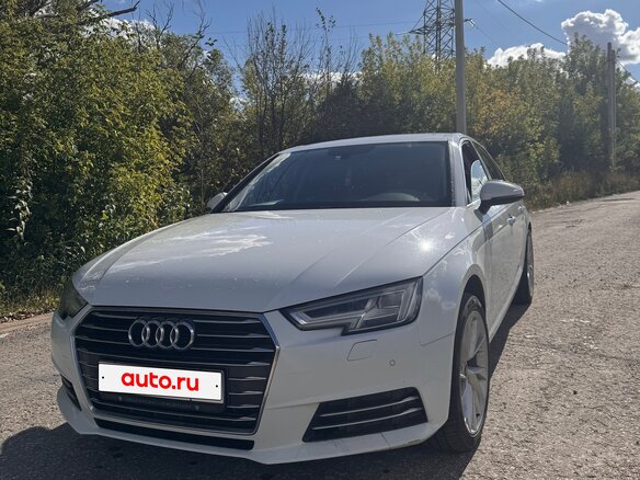2017 Audi A4 30 TFSI Long V (B9), белый, 2000000 рублей - вид 1