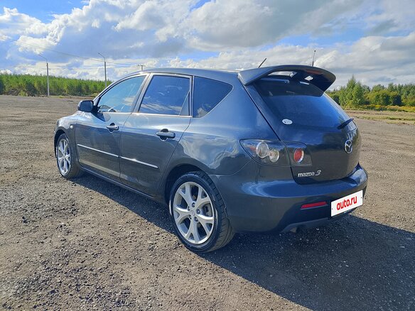 2008 Mazda 3 I (BK) Рестайлинг, серый, 499000 рублей - вид 6