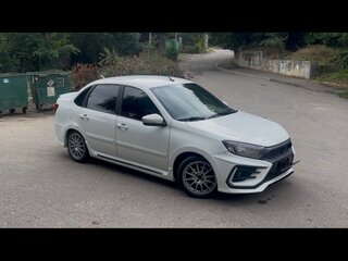 2019 Lada (ВАЗ) Granta I Рестайлинг, белый, 865000 рублей, вид 3