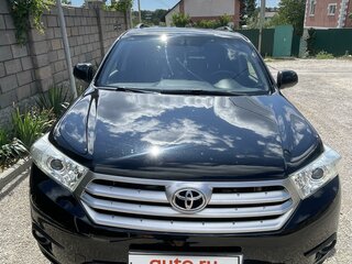 2012 Toyota Highlander II (XU40) Рестайлинг, чёрный, 2100000 рублей, вид 3